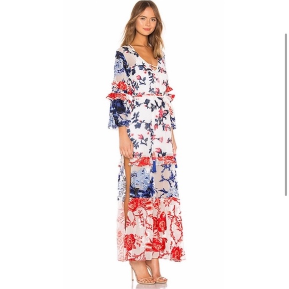 Hemant & Nandita Daria Long Dress. - Picture 2 of 9